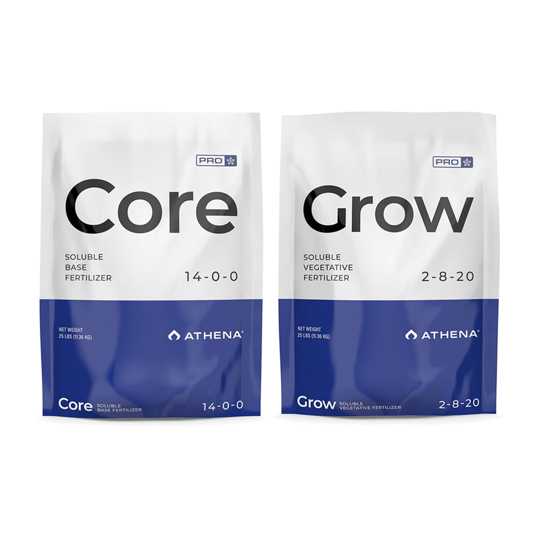Athena Pro Line Combo: Core + Grow | Athena AG - Fertilizante Base Soluble Para Vegetación