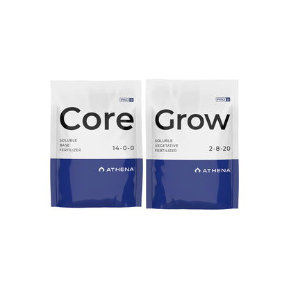Athena Pro Line Combo: Core + Grow | Athena AG - Fertilizante Base Soluble Para Vegetación