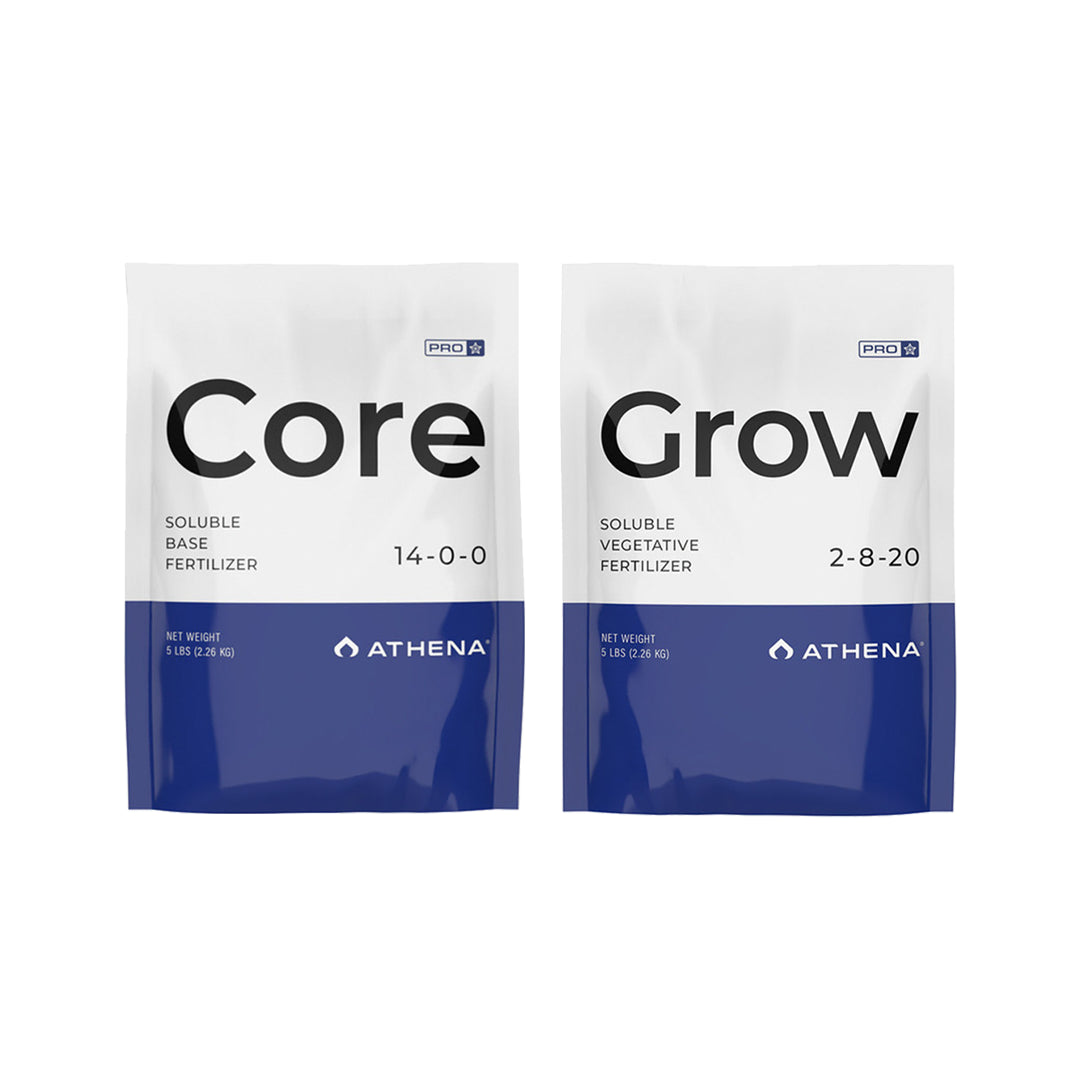 Athena Pro Line Combo: Core + Grow | Athena AG - Fertilizante Base Soluble Para Vegetación