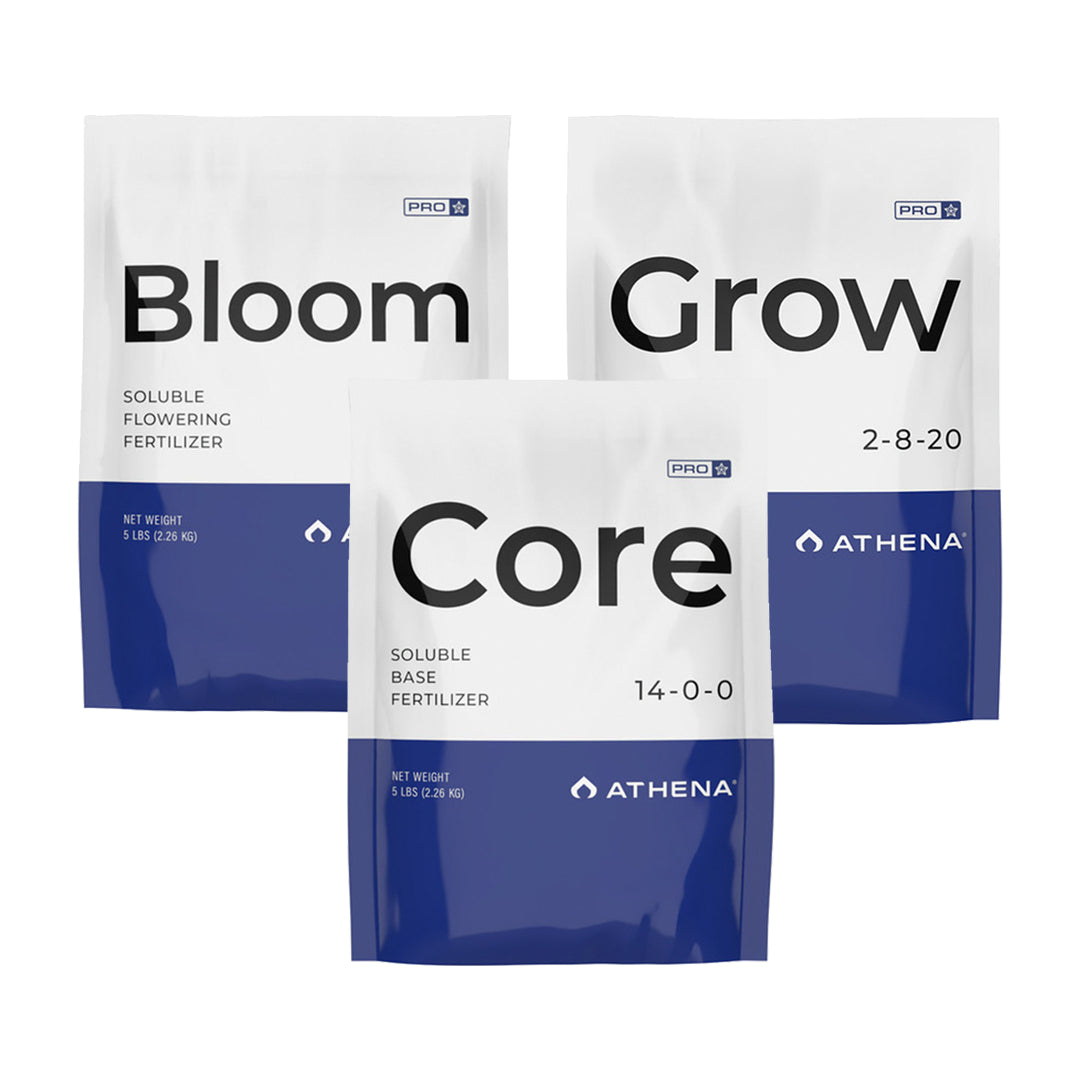 Pro Line: Core, Grow, Bloom | Athena AG - Fertilizante Base Soluble