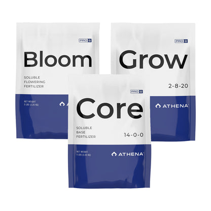 Pro Line: Core, Grow, Bloom | Athena AG - Fertilizante Base Soluble