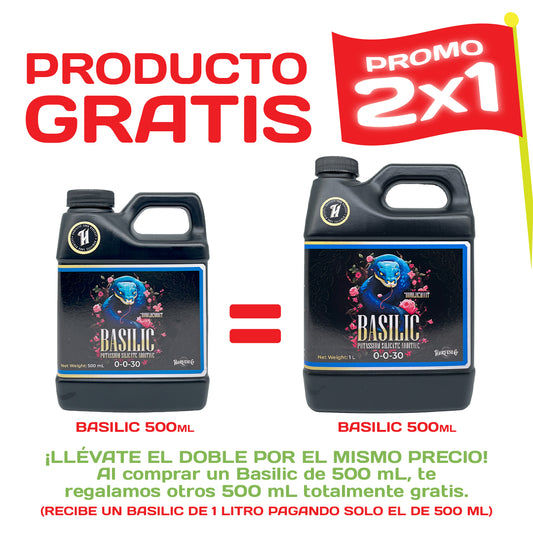 Basilic 2x1 | Refuerza tus plantas con el doble de silicio – Solo en agosto