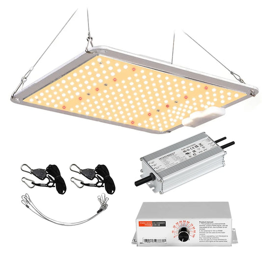 Lampara De Cultivo LED OEM de 100W Con Dimmer Para Cultivo De Interior