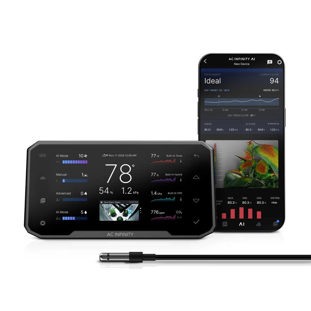 AC Infinity CLOUDCOM 6 – Controlador Inteligente de Clima y Automatización Ambiental (Pre-order)