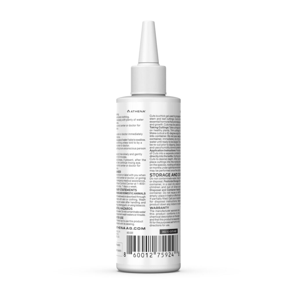 Cuts | Athena AG - Hormona Enraízadora Para Clones (8 Oz)