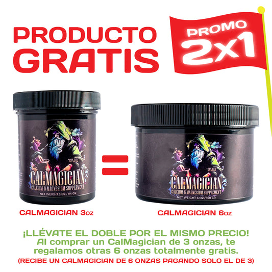 CalMagician 2x1 | Llévate 6 oz por el precio de 3 – promoción agosto