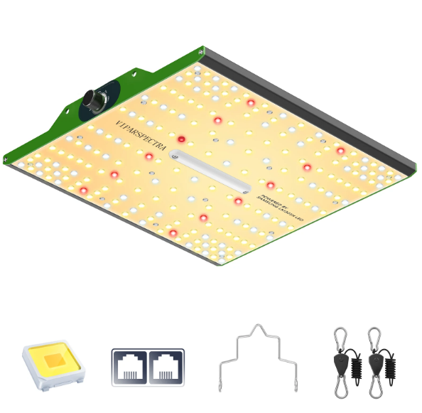 P1000 100W | ViparSpectra - Lampara de cultivo LED De Espectro Completo Con Regulador