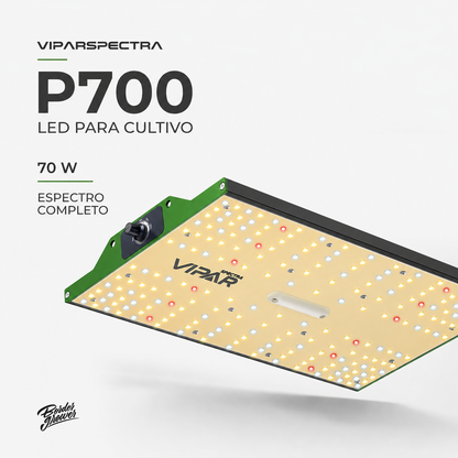 ViparSpectra | P700 70W - Lampara de cultivo LED De Espectro Completo Con Regulador
