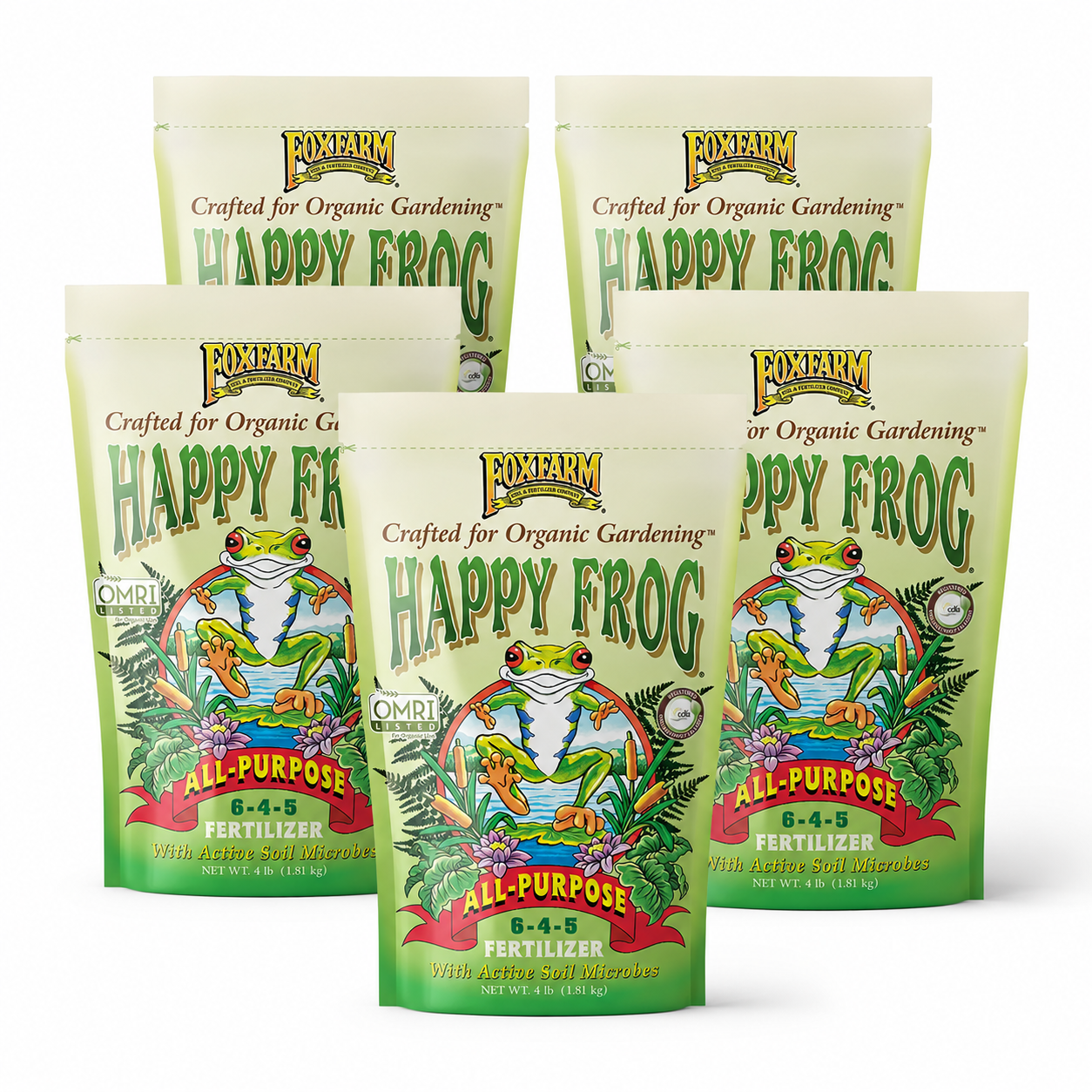 Fertilizante multiusos FoxFarm Happy Frog (4 libras)