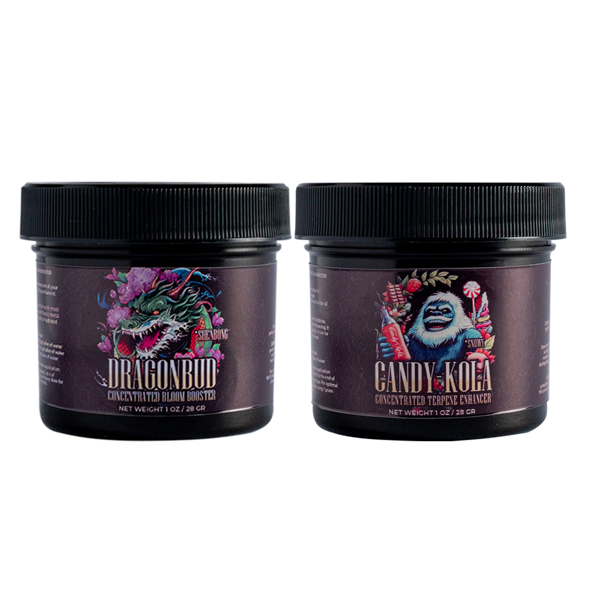 DragonBud + Candy-Kola | HarvestCo - Aditivos Solubles Para Floración Mejora Peso, Densidad Y Resinas