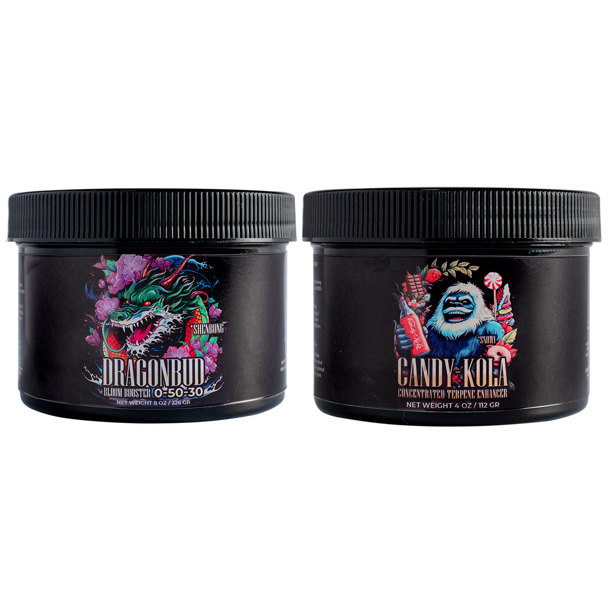 DragonBud + Candy-Kola | HarvestCo - Aditivos Solubles Para Floración Mejora Peso, Densidad Y Resinas
