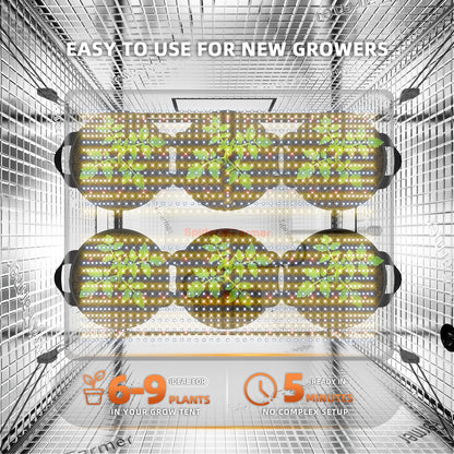 Kit De Cultivo | Spider Farmer - SF-4000, Armario De Cultivo, Ventilación, Lampara, Controlador, y otros