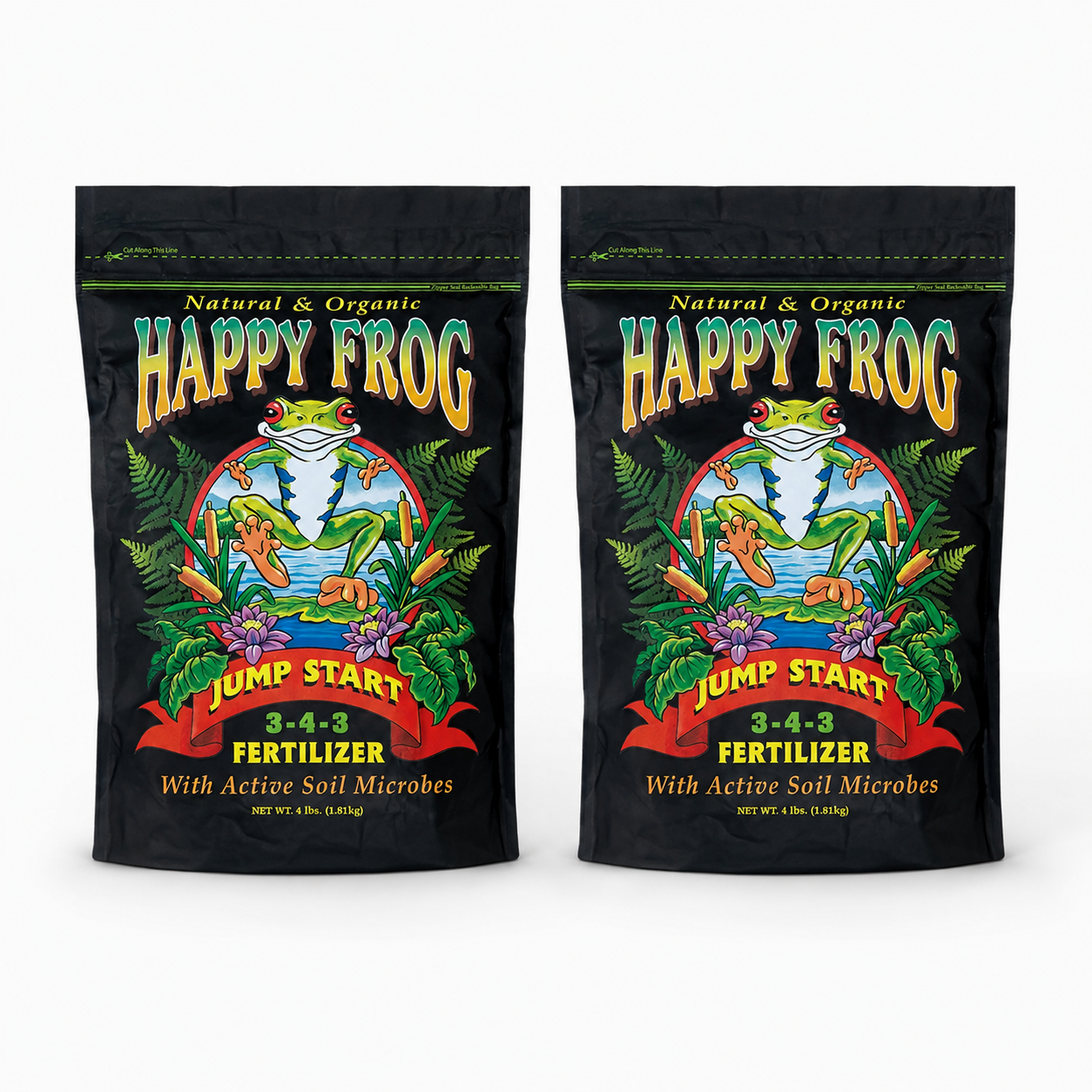 Fertilizante FoxFarm Happy Frog Jump Start, (4 libras)