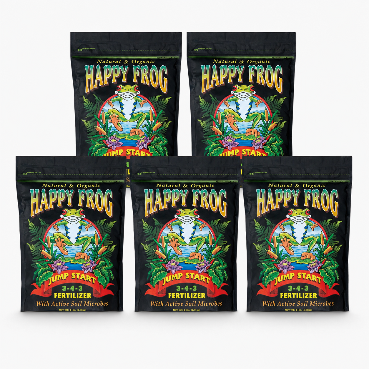 Fertilizante FoxFarm Happy Frog Jump Start, (4 libras)