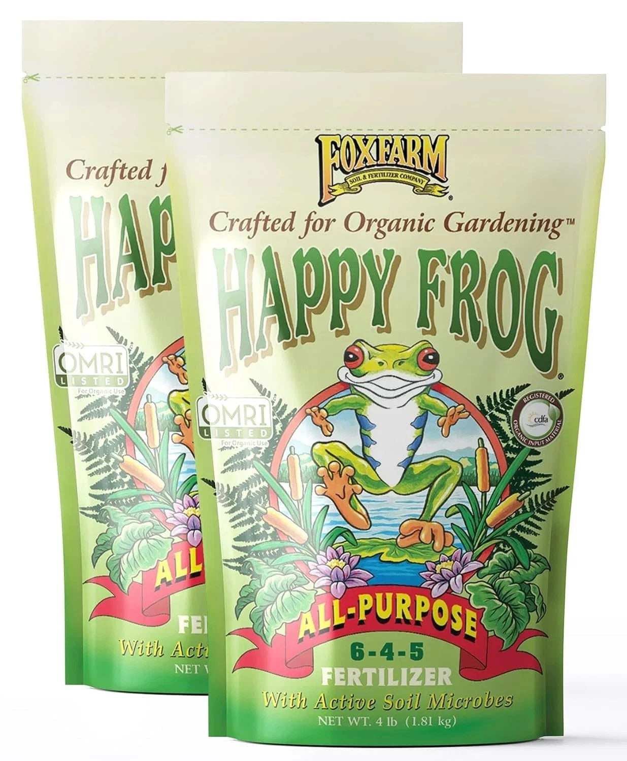 Fertilizante multiusos FoxFarm Happy Frog (4 libras)