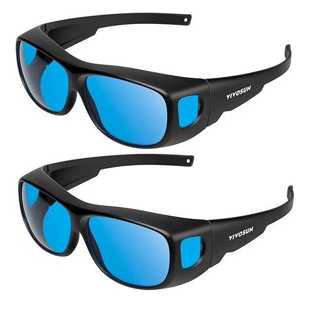 Gafas de protección UV para cultivo hidropónico VIVOSUN (2 unidades), compatibles con luces HPS y MH