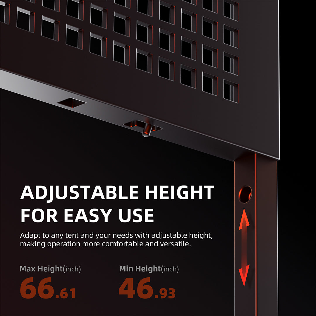 Spider Farmer Gear Board | Panel de organización para grow tent con gestión de cables y equipos