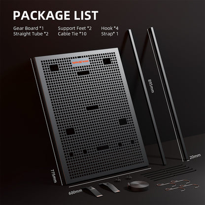 Spider Farmer Gear Board | Panel de organización para grow tent con gestión de cables y equipos