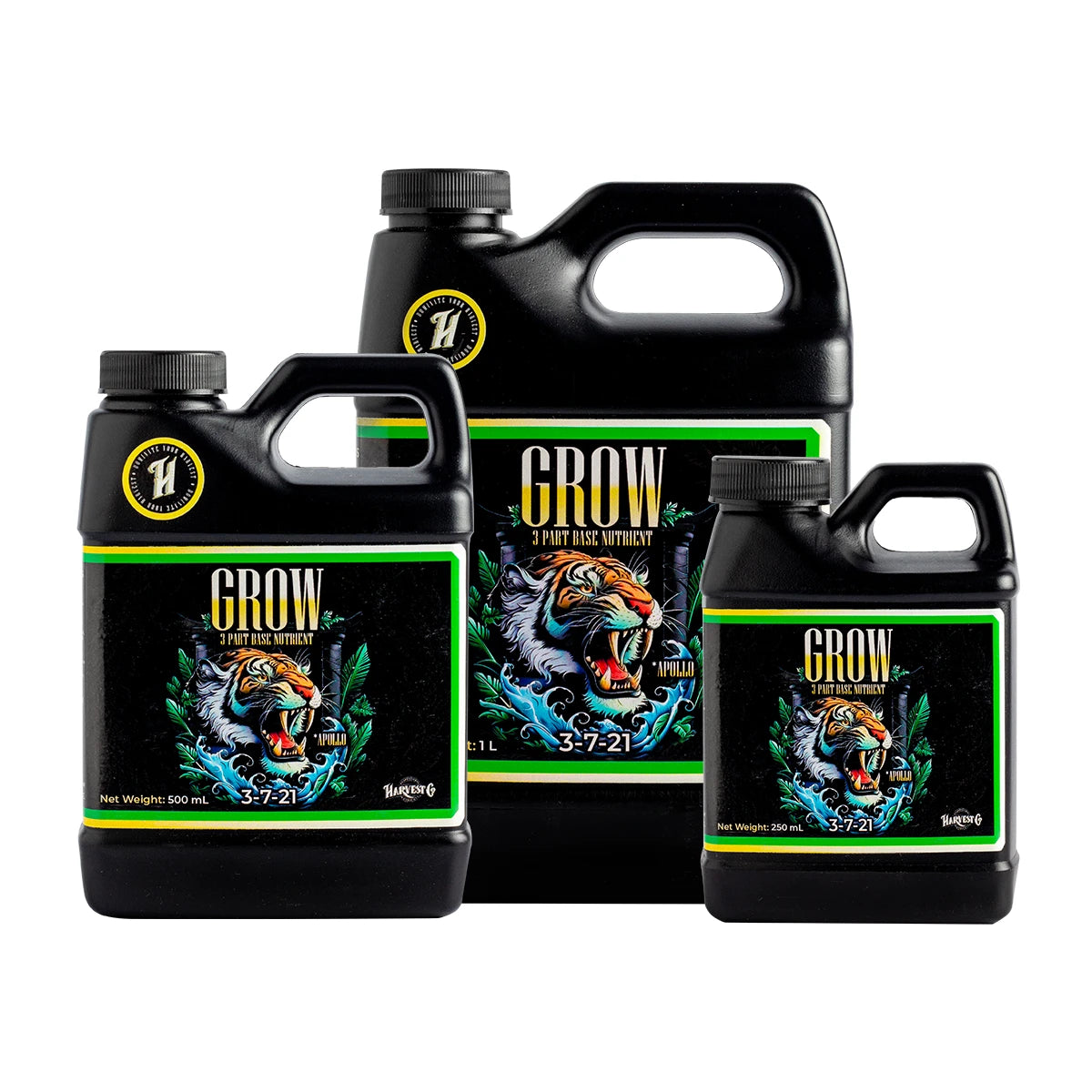 HarvestPro Series: Grow | HarvestCo - Fertilizante Base Para Vegetación De 3 Partes