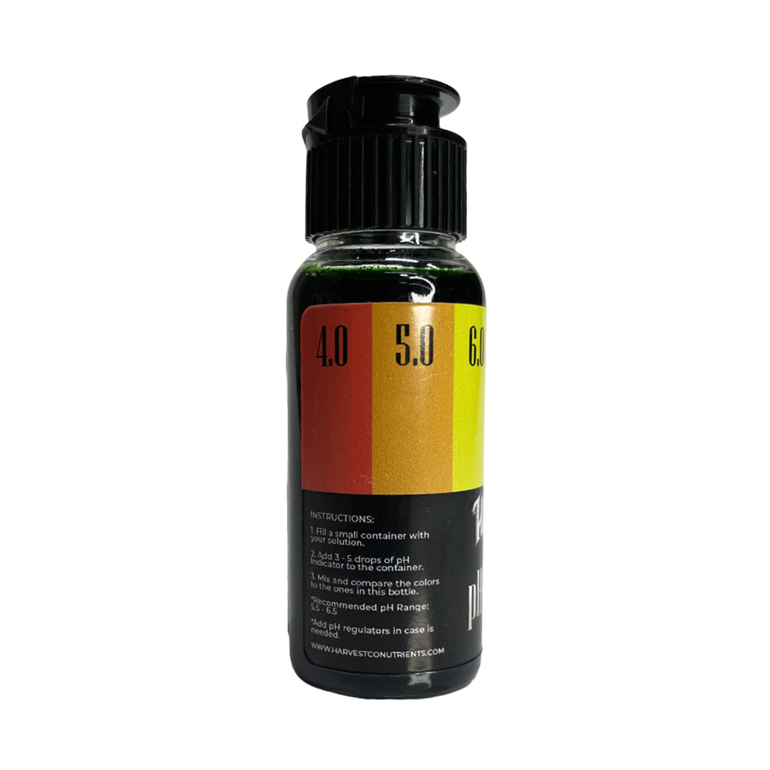 Indicador de pH | HarvestCo - Reactivo Indicador De Potencial De Hidrogeno (pH) De 30 ML