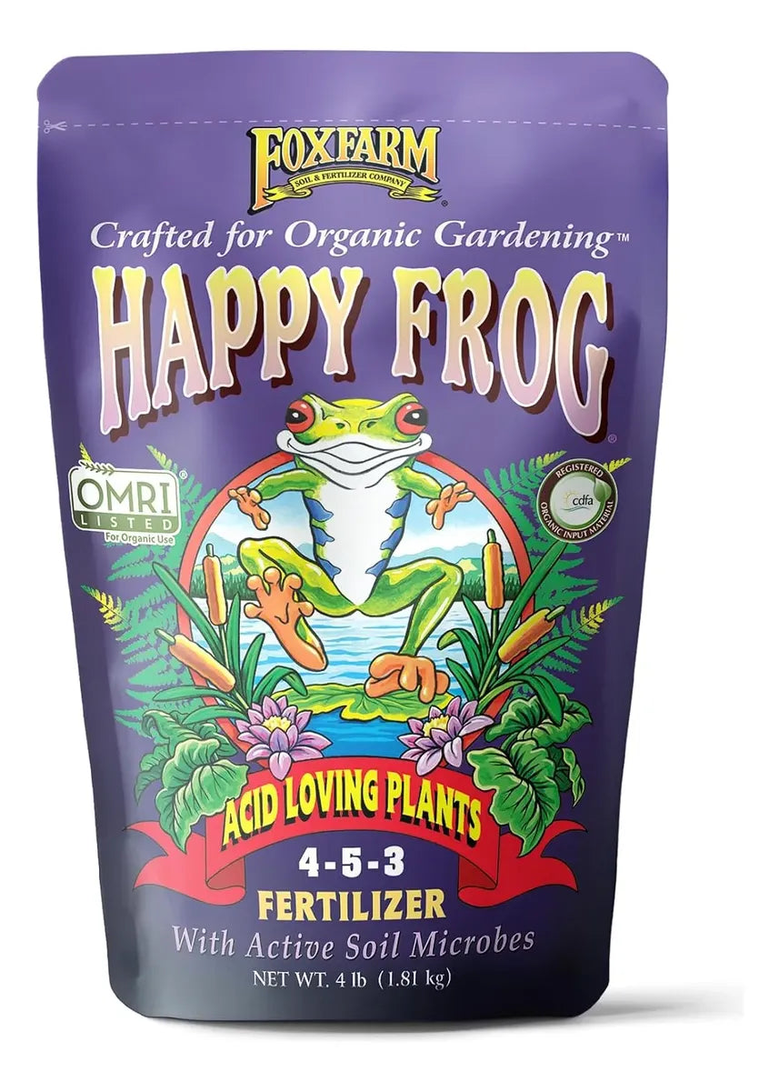 Happy Frog para plantas amantes de los suelos ácidos (4 libras)