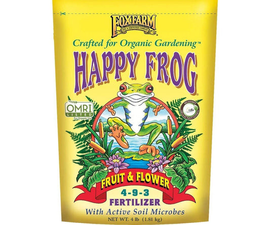 Fertilizante original FoxFarm Happy Frog Fruit & Flower (4 libras)
