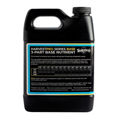HarvestPro Series: Base, Grow Y Bloom | HarvestCo - Fertilizante Base Liquido De 3 Partes