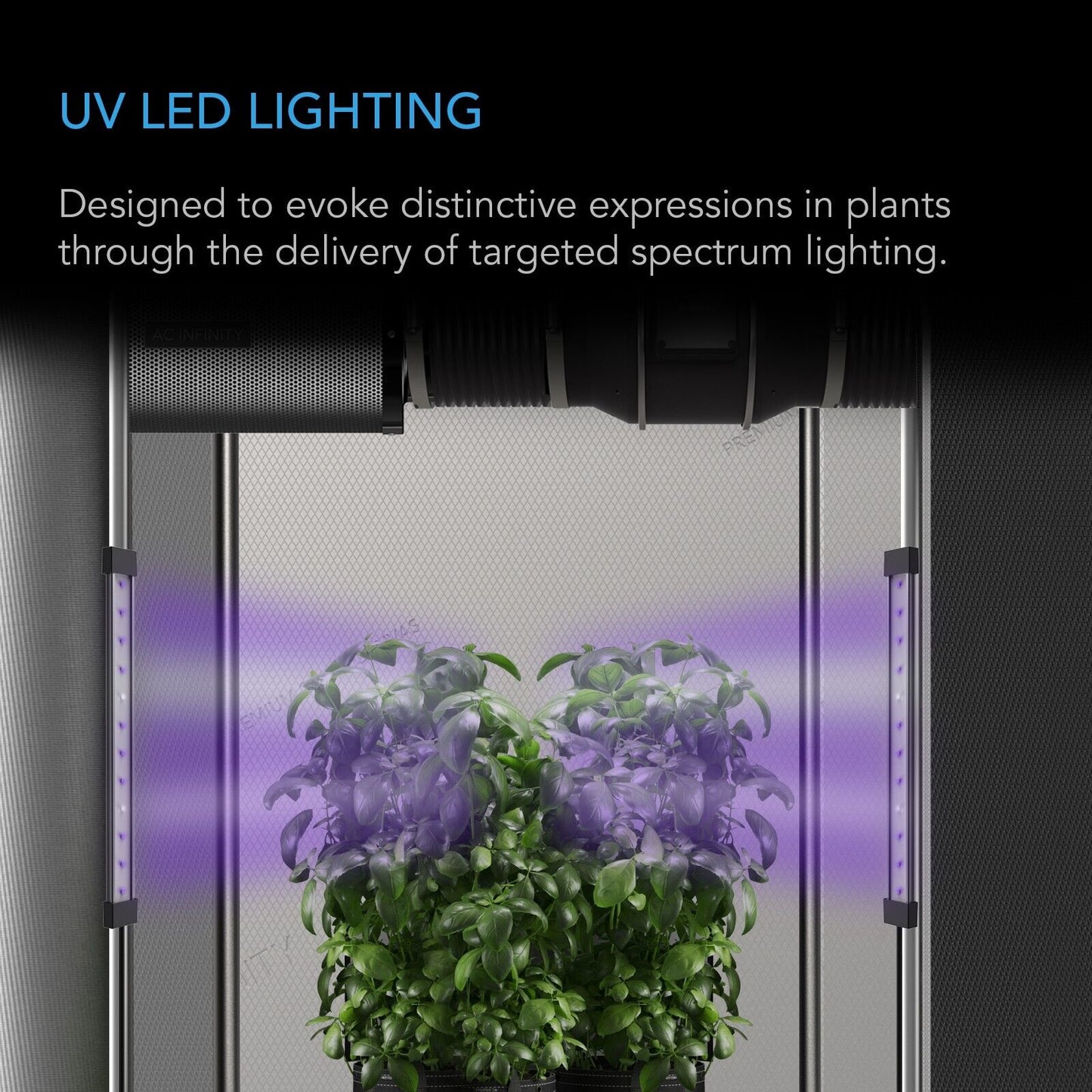 AC INFINITY ONBEAM U4 Barras de Luz LED UV lampara de cultivo suplementaria