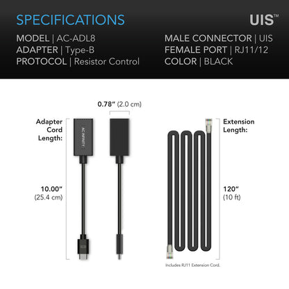 UIS Lighting Adapter Type B | AC Infinity - Adaptador Para Lamparas De Cultivo