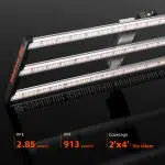 SE4500 | Spider Farmer - Lámpara LED De Cultivo Con Espectro Completo Y Regulador