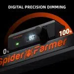 SE4500 | Spider Farmer - Lámpara LED De Cultivo Con Espectro Completo Y Regulador