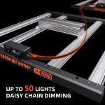SE3000 | Spider Farmer - Lámpara LED De Cultivo Con Espectro Completo Y Regulador