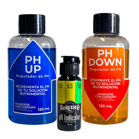 Indicador de pH | HarvestCo - Reactivo Indicador De Potencial De Hidrogeno (pH) De 30 ML