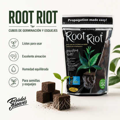 Root Riot Replacement Cubes 50 / 100 / 1500 Pz