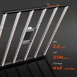 SE7000 | Spider Farmer - Lampara De Cultivo De Espectro Completo Con Regulador