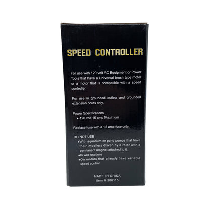 Speed Controller | Sinowell - Controlador De Velocidades Para Ventilación