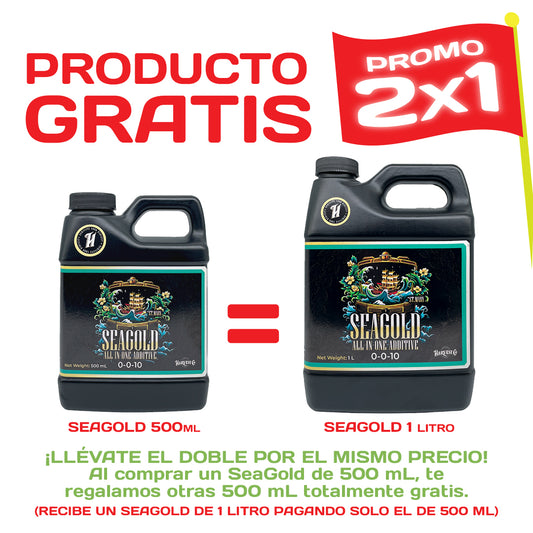 SeaGold 2x1 | Llévate 1 litro al precio de 500 ml – Solo este mes