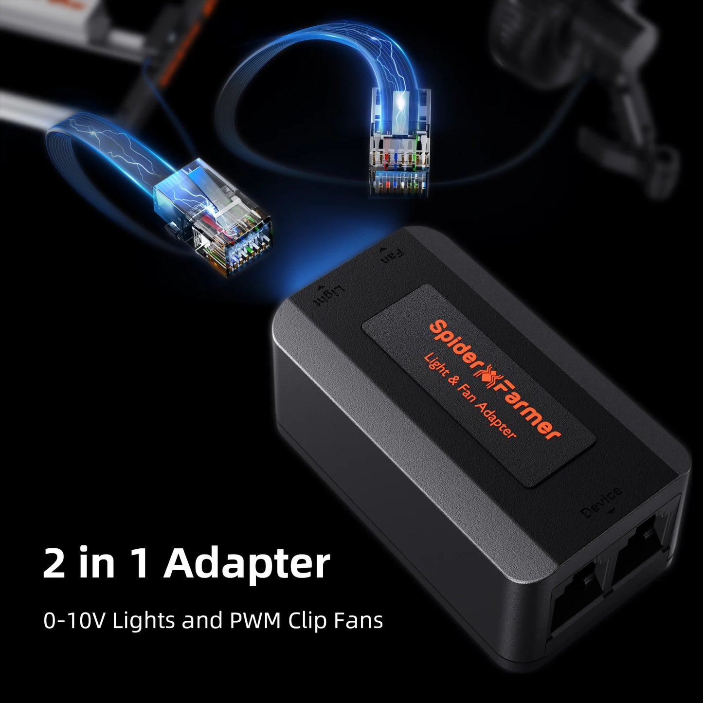 Spider Farmer Kit de Control Climático GGS 2025 – Automatiza Temperatura, Humedad, VPD y Programación vía WiFi/Bluetooth para Cultivos Indoor