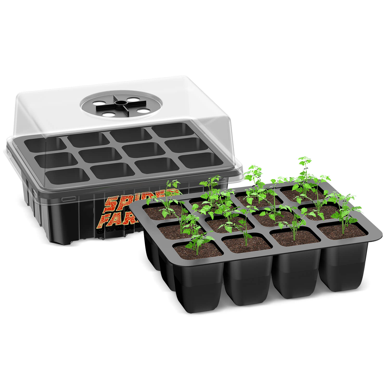 Spider Farmer | Seed Starting Trays - Bandejas de germinación reutiliz ...