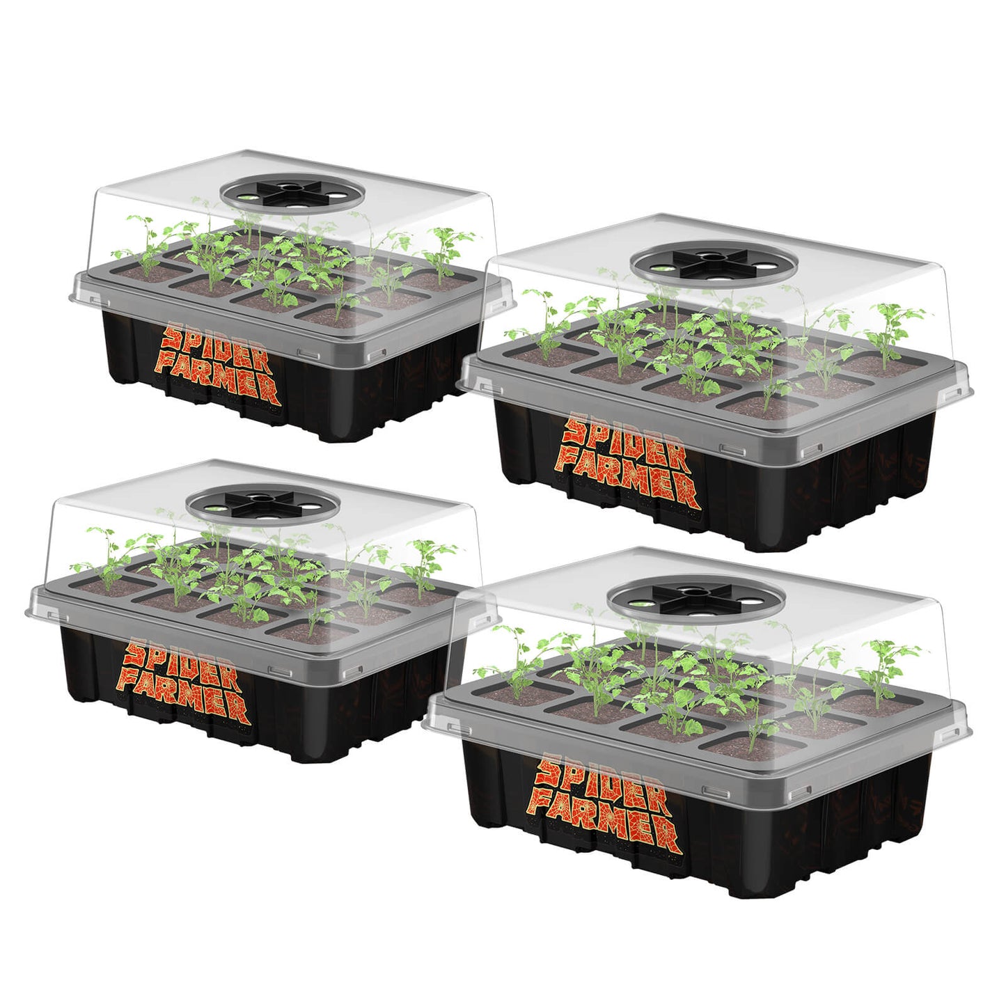 Spider Farmer | Seed Starting Trays - Bandejas de germinación reutilizables para cultivo indoor