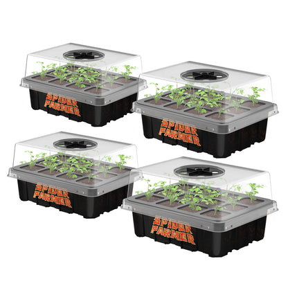 Spider Farmer | Seed Starting Trays - Bandejas de germinación reutilizables para cultivo indoor