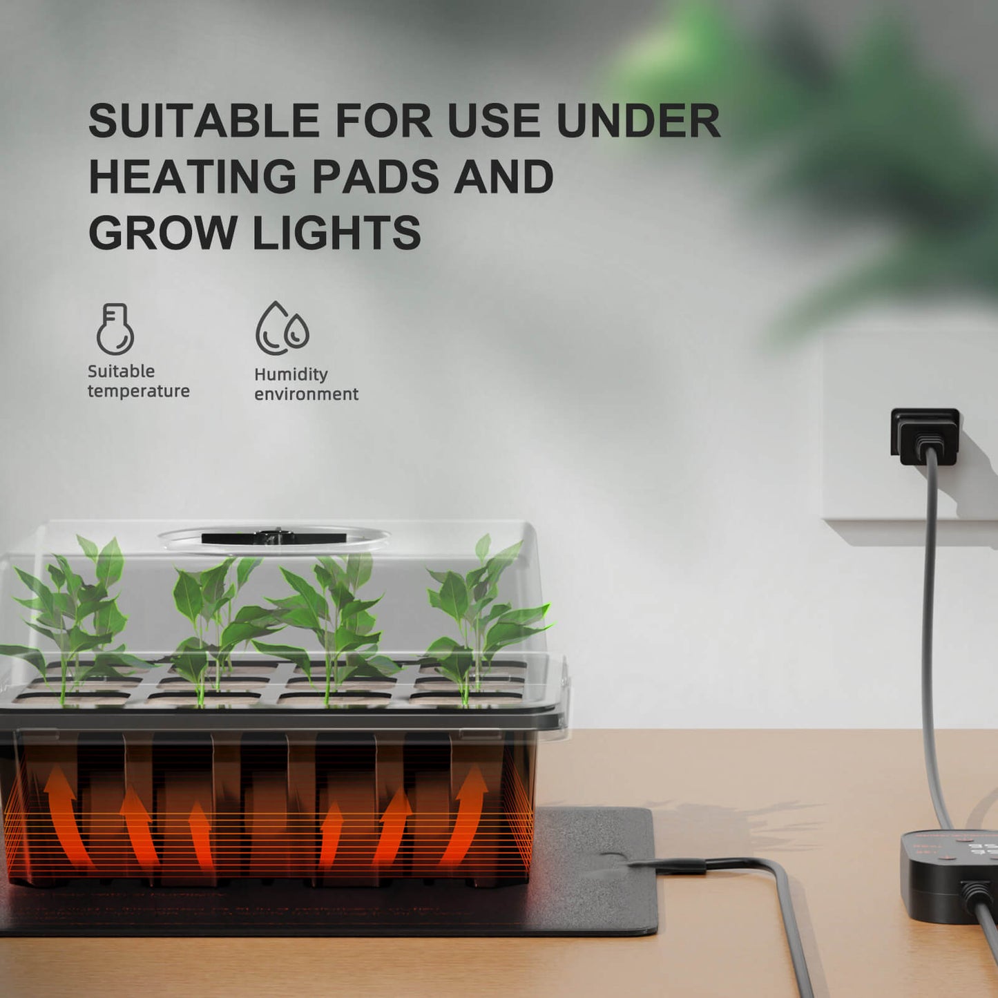 Spider Farmer | Seed Starting Trays - Bandejas de germinación reutilizables para cultivo indoor