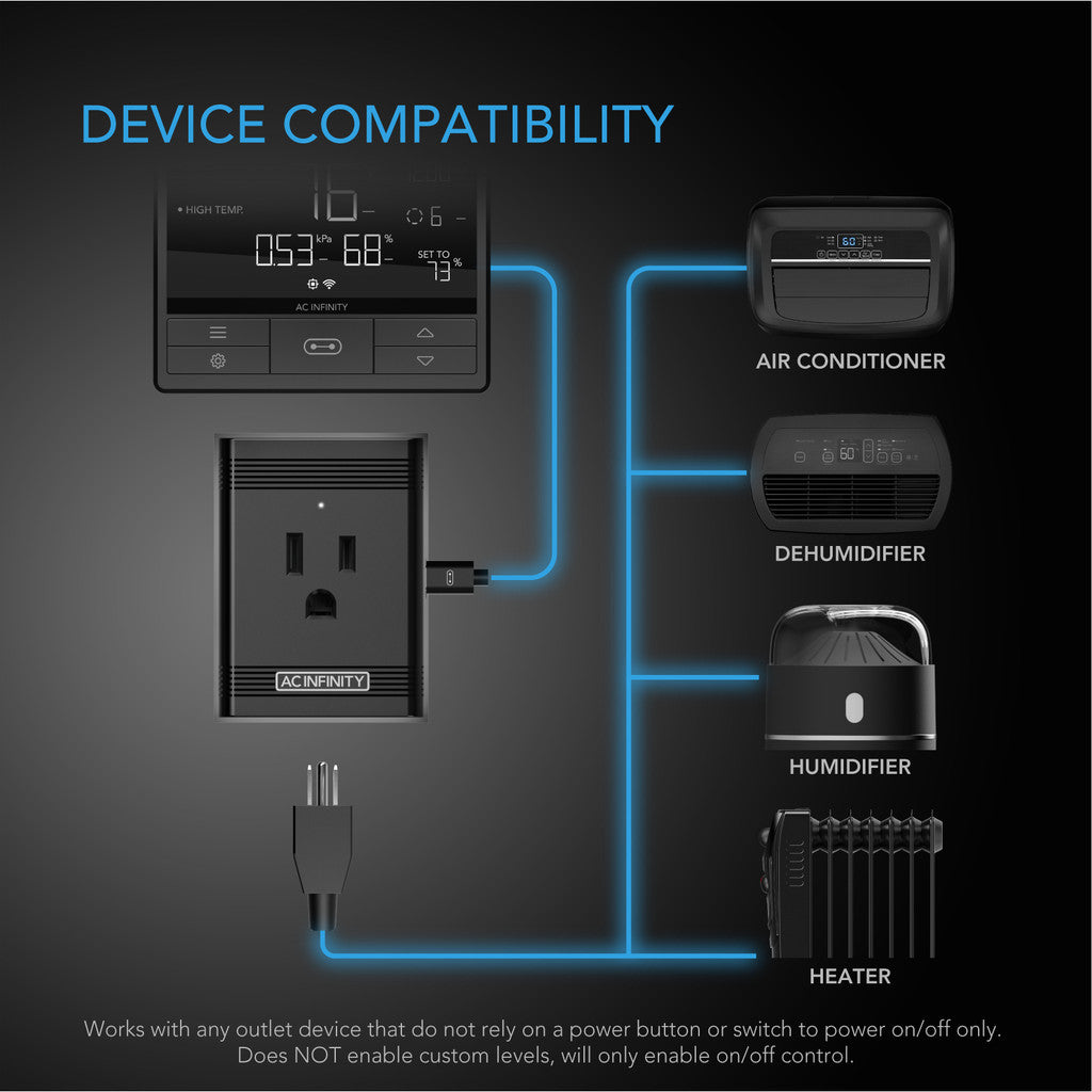 UIS Control Plug | AC Infinity - Conector Inteligente