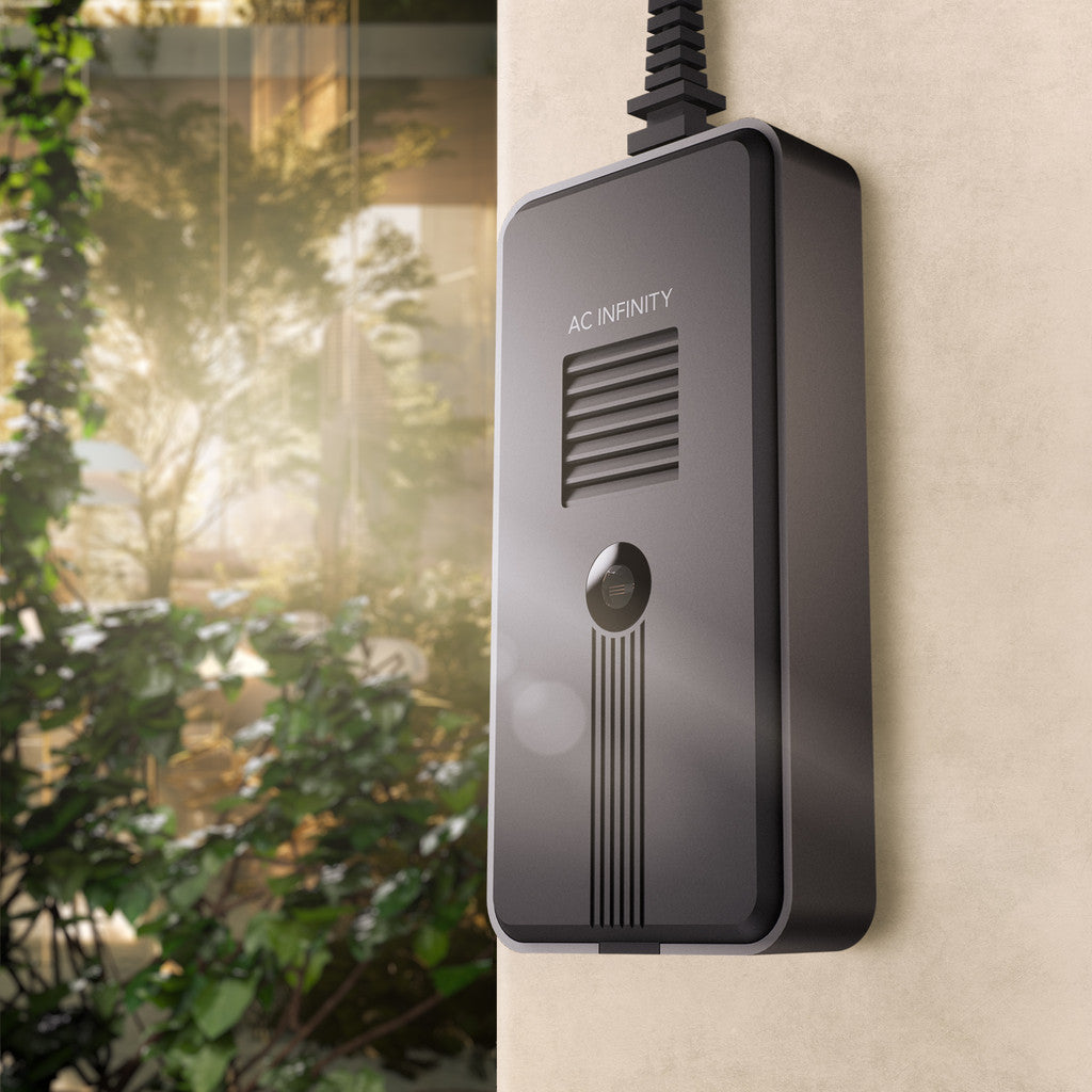 Sensor de CO2 y Luz con IA | AC Infinity - Sensor de Dioxido de Carbono Con Sensor Luminico