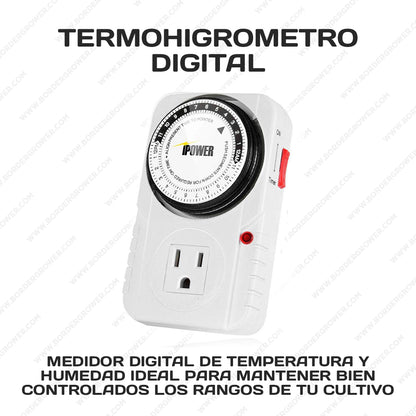 Kit Principiante + 2 Lámparas LED + Nutrientes + Envío Gratis