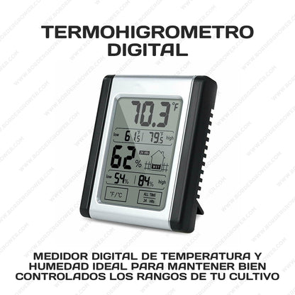 Kit de Cultivo Profesional Control Climático Inteligente AC Infinity 700w