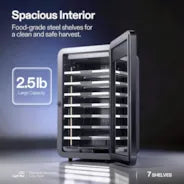 VIVOSUN  VCure C80: máquina de secado con sistema de control de temperatura y humedad.