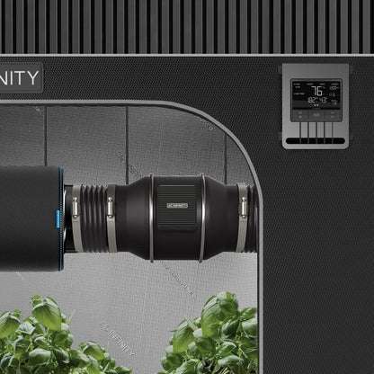 Ac Infinity kit completo Cloudline 8 pulgadascontrolador inteligente filtro de carbono extractor y accesorios