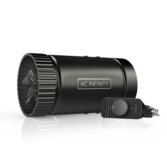 RAXIAL S4 | AC Infinity - Intractor Ventilador De Turbina De 4" Con Controlador
