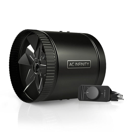 Ac Infinity RAXIAL S8 intractor ventilador de turbina para invernadero indoor de 8 pulgadas